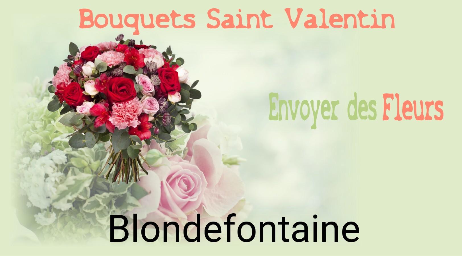 Roses de Saint-Valentin livrées à Blondefontaine